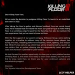 Killing Floor 3 Delayed to Late 2025 After Beta Feedback